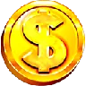 Moneda dorada del juego